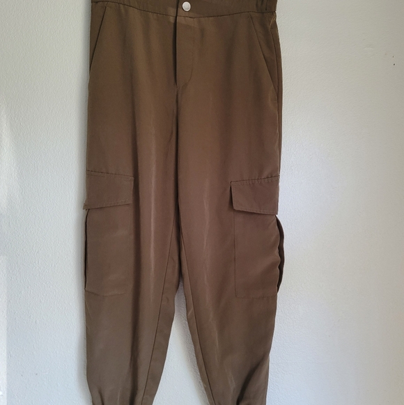 Zara military green  Cargo Pants - Picture 2 of 9